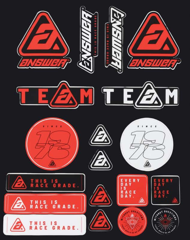 Answer — Answer Logo Sticker Sheet - view 2