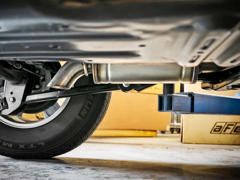 aFe — aFe Rock Basher 2.5in 409SS Cat-Back Exhaust System 18-21 Jeep Wrangler (JL) V6 3.6L
Cat-Back Exhaust - view 6