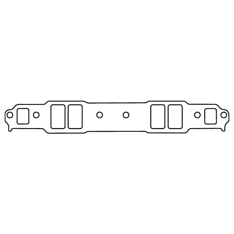 Cometic Gasket — Cometic Chevy Gen1 Small Block V8 Intake Mani Gasket .060in Fiber-1.240in X 2.100in Port-20 Pack
Intake Manifold Gask - view 1