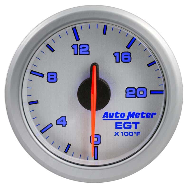AutoMeter — Autometer Airdrive 2-1/16in EGT Gauge 0-2000 Degrees F - Silver
GA 2" EGT ARDRV SLVR - view 6