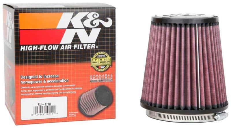 K&N Engineering — K&N Filter Universal Rubber Filter Round Tapered 4.5in  Flange 5.875in Base 4.5 inch Top 6in  Height
Universal Clamp-On A
Clamp-on Air Filter - view 8