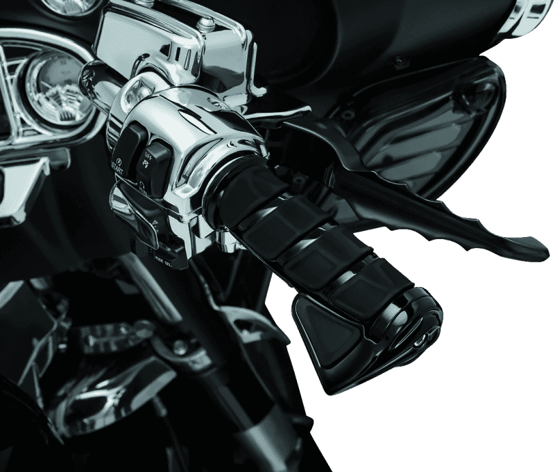 Kuryakyn — Kuryakyn Kinetic Grips Indian Gloss Black - view 2