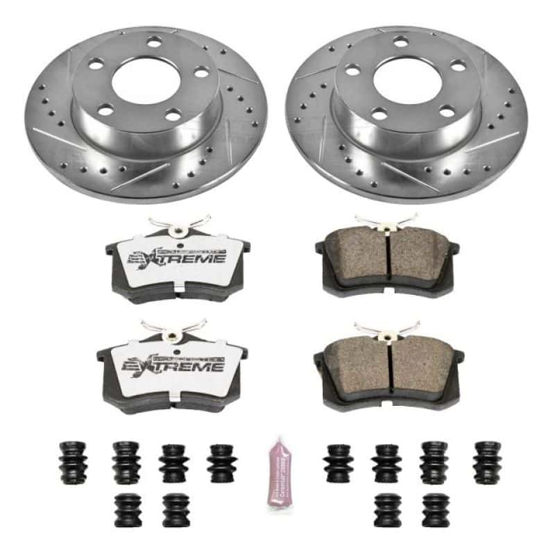 PowerStop — Power Stop 99-05 Volkswagen Passat Rear Z26 Street Warrior Brake Kit - view 1
