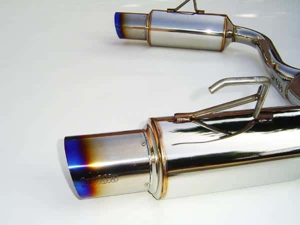 Invidia — Invidia 00+ S2000 70mm Dual Titanium Tip Cat-back Exhaust - view 2