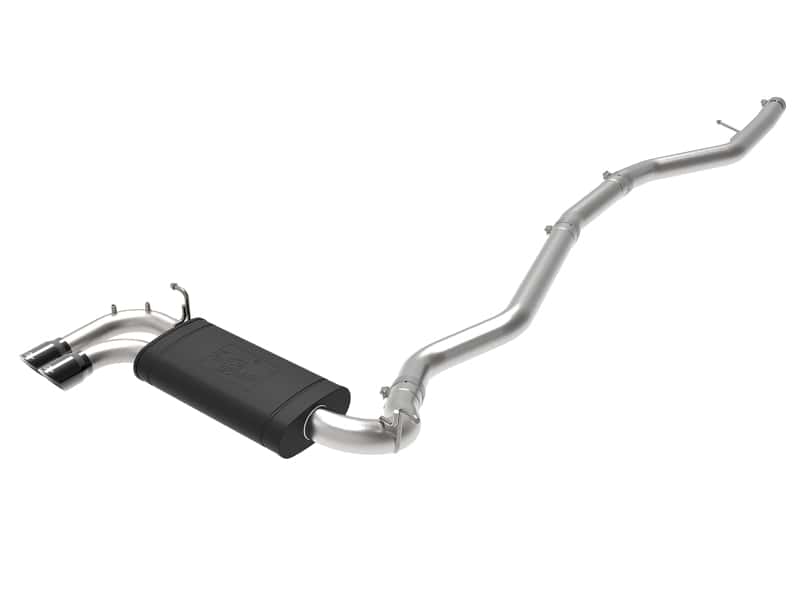 aFe — aFe MACH Force-Xp 2-1/2in 304 SS Cat Back Exh w/Black Tips 14-16 BMW 228i (F22/23) L4-2.0L (t) N20
Cat-Back Exhaust - view 1