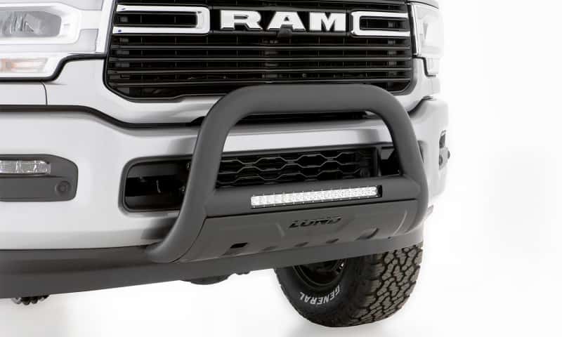 LUND — Lund 2020 RAM 2500 Bull Bar w/Light & Wiring - Black
BULL BAR W-LED LIGHT
Bull Bar - view 2