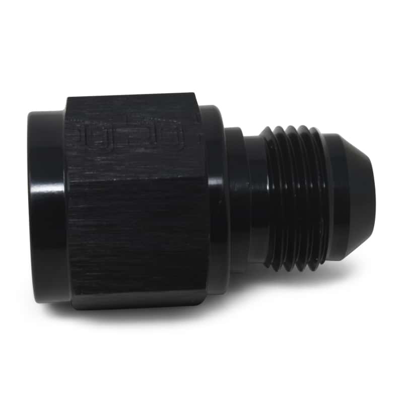 Russell — Russell Flare Reducer -4 An Flare To -8 B-Nut Blk Anodized
Hose Reducer - view 1