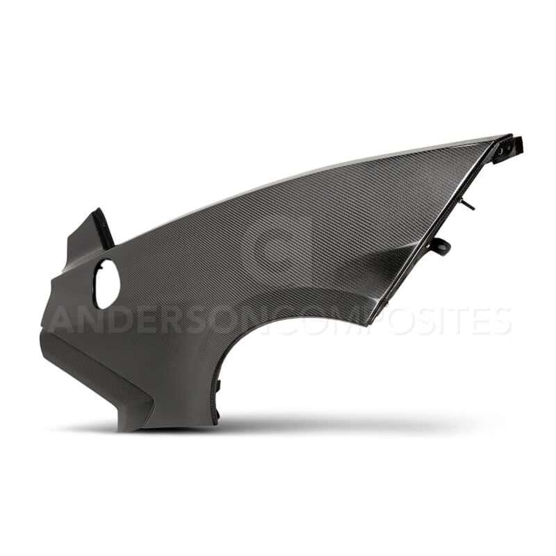 Anderson Composites — Anderson Composites 20-21 Chevrolet Corvette C8 Stingray Carbon Fiber Rear Fender
carbon fiber fenders - view 2
