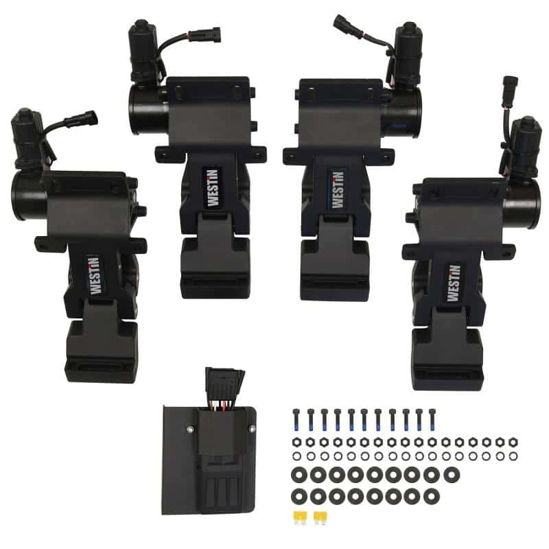 Westin — Westin 15-25 Ford F-150 SuperCrew / 17-25 F-250/350 CrewCab Pro-e Running Boards - Tex. Blk
Running Boards - view 17