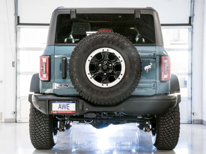 AWE Tuning — AWE Tuning 2021+ Ford Bronco 0FG Exhaust (No Tips) w/ Bash Guard
0FG Catback - view 10