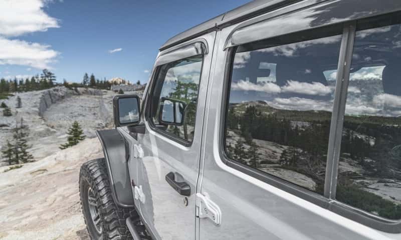 AVS — AVS 2018 Jeep Wrangler Unlimited (4-Door) Ventvisor Outside Mount Window Deflectors 4pc - Smoke
Side Window Vent
VENTVISOR 4PC - view 4