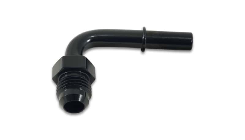 Vibrant — Vibrant 90 Degree Aluminum AN to Male Quick Connect Fitting -6AN - 0.3125in Hose Size
-6ANML-5/16"Barb90Dg
Multi-PurposeFitting - view 1