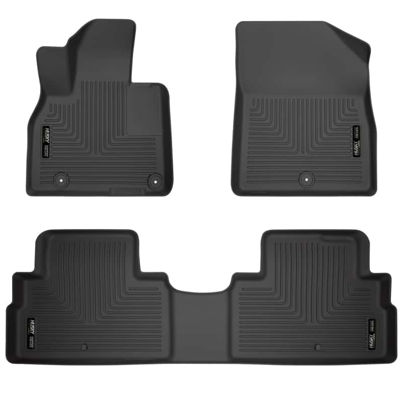 Husky Liners — Husky Liners 2020 Kia Telluride Weatherbeater Black Front & 2nd Seat Floor Liners
Floor Liners - view 1