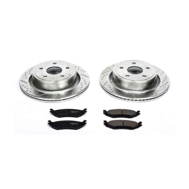 PowerStop — Power Stop 07-09 Chrysler Aspen Rear Z23 Evolution Sport Brake Kit - view 1