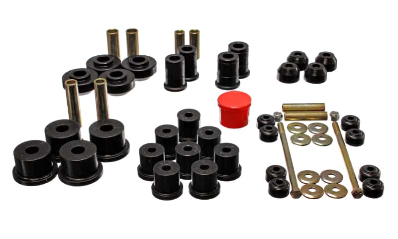 Energy Suspension — Energy Suspension 67-73 Ford Mustang Black Hyper-flex Master Bushing Set
Master Bushing Kit - view 3