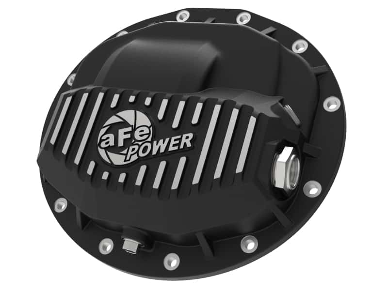 aFe — aFe Power Pro Series Rear Differential Cover Black w/ Machined Fins 13-18 RAM Diesel Trucks L6-6.7L
Differential Cover - view 1