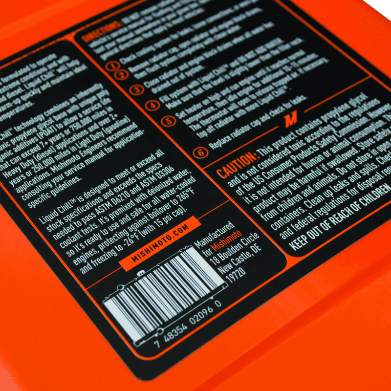 Mishimoto — Mishimoto Liquid Chill Synthetic 64oz Engine Coolant - Premixed
Coolant Additive - view 5