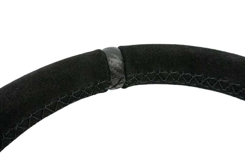PRP Seats — PRP Heated Comp-R Suede Steering Wheel - Black - view 3