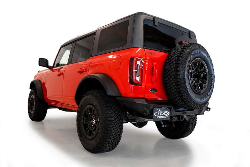 Addictive Desert Designs — Addictive Desert Designs 2021+ Ford Bronco Rock Fighter Rear Bumper - Hammer Black
Bumper- Rear
Bumpers - view 13
