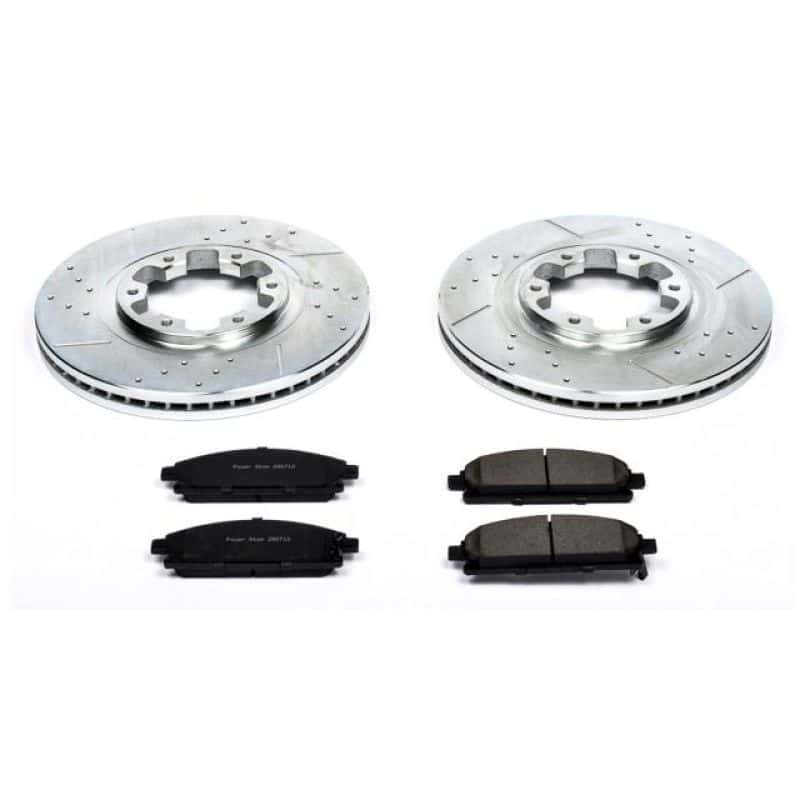 PowerStop — Power Stop 97-03 Infiniti QX4 Front Z23 Evolution Sport Brake Kit - view 1