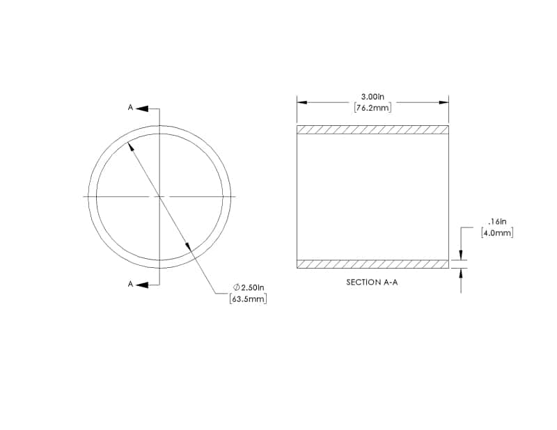 aFe — aFe POWER Universal Products Coupler Kit 2-1/2in ID x 3in L - Black
Intake Coupling Kit - view 2