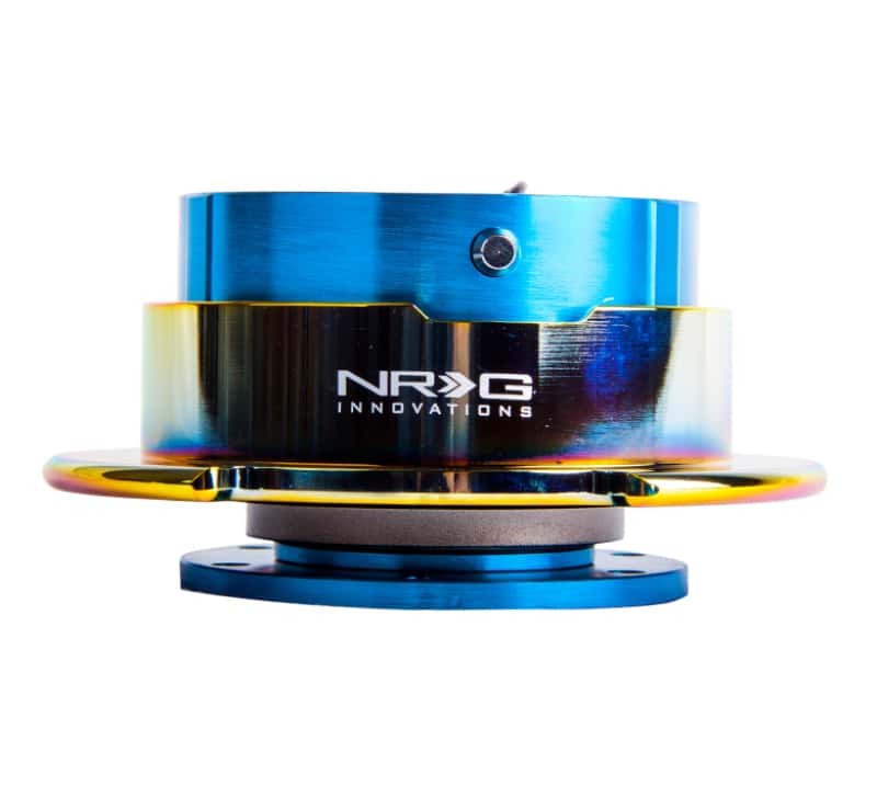 NRG — NRG Quick Release Gen 2.5 - New Blue Body / Neochrome Ring - view 1