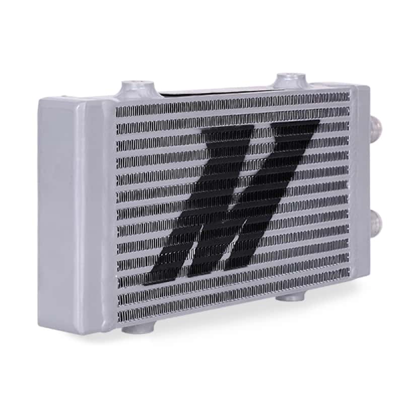 Mishimoto — Mishimoto Universal Small Bar and Plate Dual Pass Silver Oil Cooler - view 12