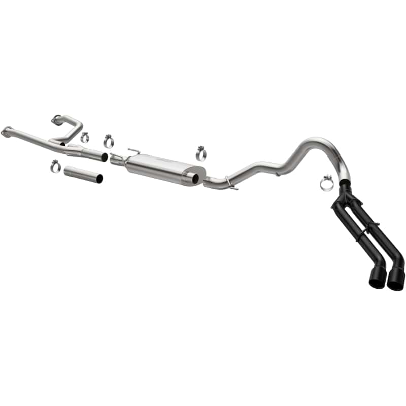 Magnaflow — MagnaFlow 22+ Toyota Tundra Street Series 3in Dual Driver Side Rear Cat-Back Exhaust - view 2