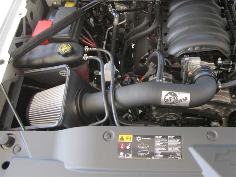 aFe — aFe MagnumFORCE Intake Stage-2 Pro Dry S 14-17 GM Silverado/Sierra 1500 V8 5.3L/6.2L
Cold Air Intake - view 6