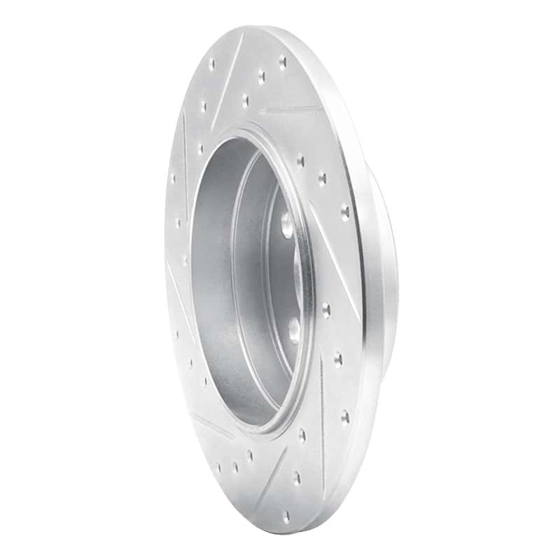 R1 Concepts — R1 91-99 Mercedes-Benz S350 Rear Right Drilled & Slotted Silver Brake Rotor
R1 Brake Rotor Drill - view 4