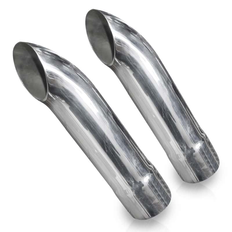 Stainless Works — Stainless Works Short Turn Down Tips- 2 1/4in ID Inlet 2 1/4in Body - view 1