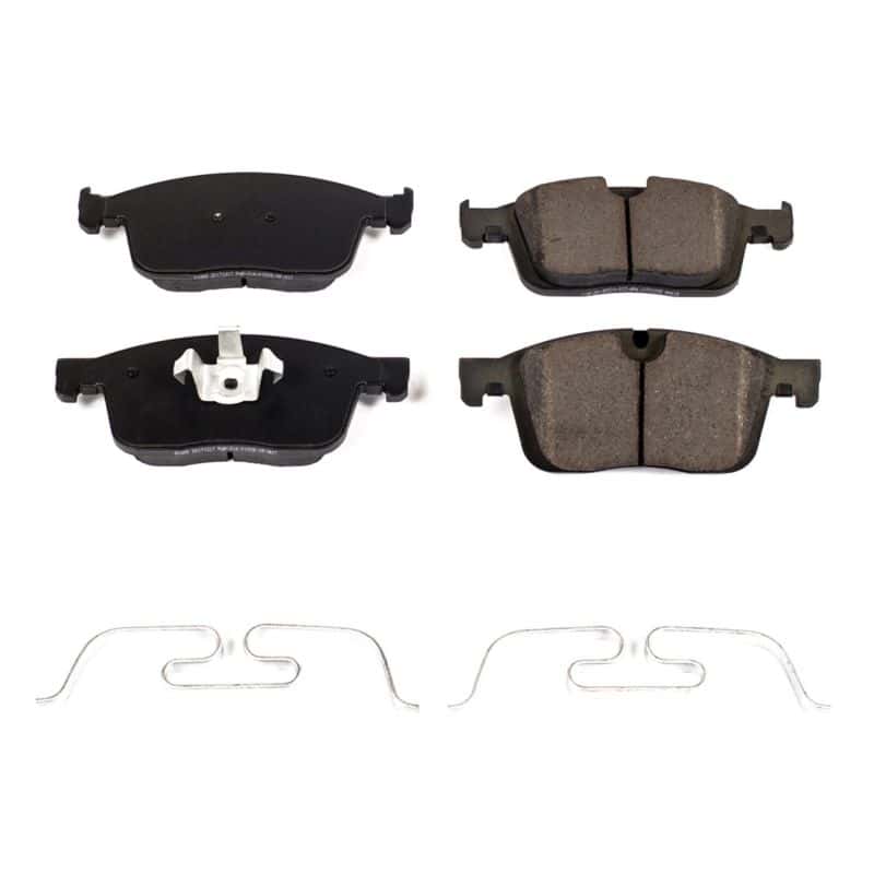 PowerStop — Power Stop 16-17 Volvo XC60 Front Z17 Evolution Ceramic Brake Pads w/Hardware
Z17 Brake Pads - view 1