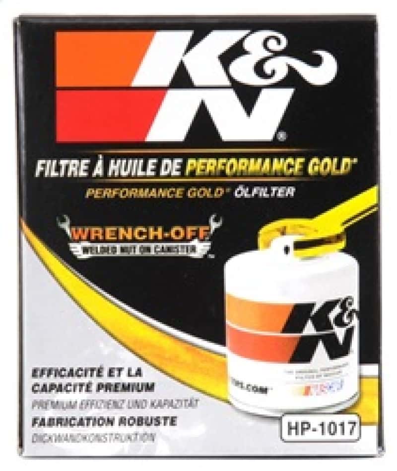 K&N Engineering — K&N 3.74inch / 2.98 OD Performance Gold Oil Filter - view 9
