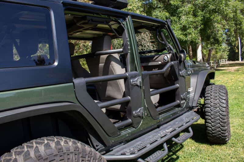 Go Rhino — Go Rhino Jeep 07-18 Wrangler JK/ JKU Trailline Replacement Front Tube Door
Trailline Tube Doors - view 17