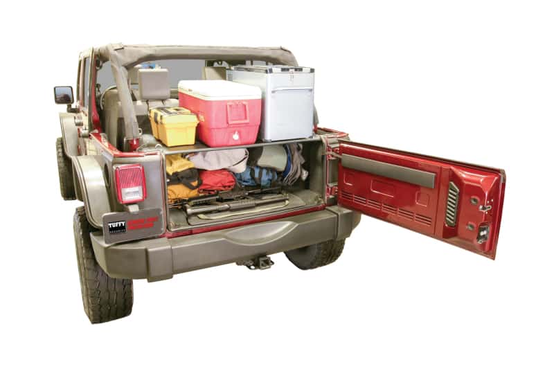 Tuffy Products — Tuffy Jk Unlimited Tailgate Enclosure- Blk 0710 Jk 4Dr
Cargo Enclosure - view 8