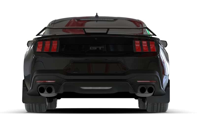 Rally Armor — Rally Armor 2024+ Ford Mustang Black UR Mud Flap w/ Red Logo
Mud Flap - view 6