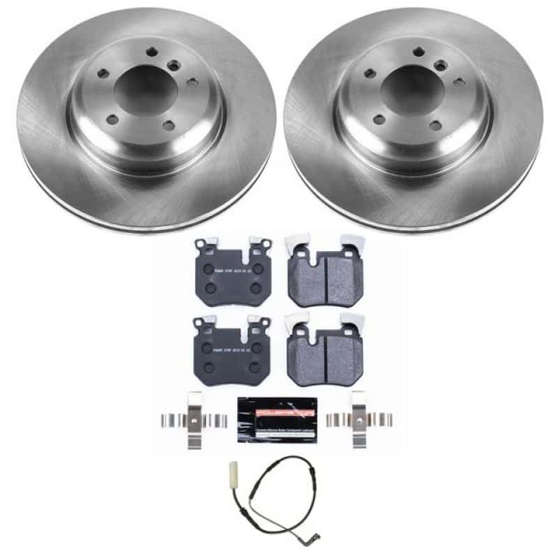 PowerStop — Power Stop 08-10 BMW 135i Front Track Day Brake Kit - view 1