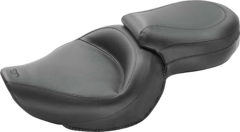 Mustang Motorcycle — Mustang 04-21 Harley Sportster Wide Touring 1PC Seat - Black - view 3