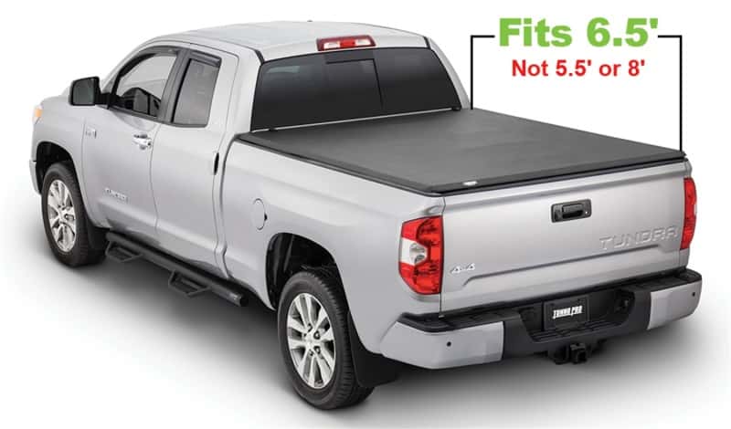 Tonno Pro — Tonno Pro 14-19 Toyota Tundra 6.5ft Fleetside Tonno Fold Tri-Fold Tonneau Cover
Soft Tri-Fold Cover - view 4