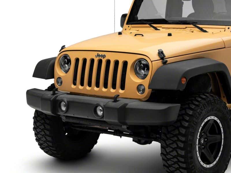 Raxiom — Raxiom 07-18 Jeep Wrangler JK 7-In LED Headlights- Blk Housing (Clear Lens)
Headlights - view 11