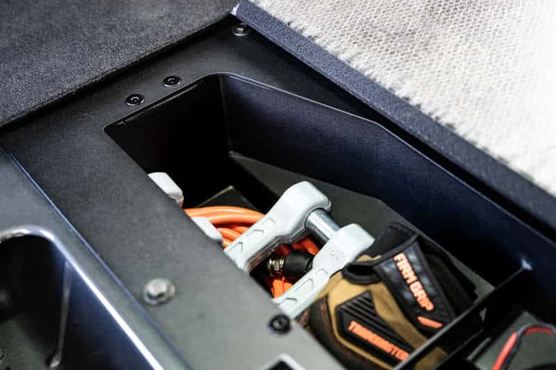 DV8 Offroad — DV8 Offroad 21-23 Ford Bronco (Exc. Bronco Raptor) Air Compressor Mount & Storage Box
Compressor Box Mount - view 8