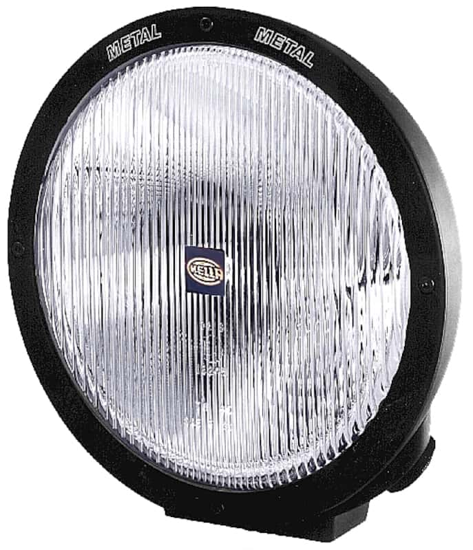 Hella — Hella Rallye 4000 Series Halogen Cornering Beam Lamp Black Housing 12V Single - view 3