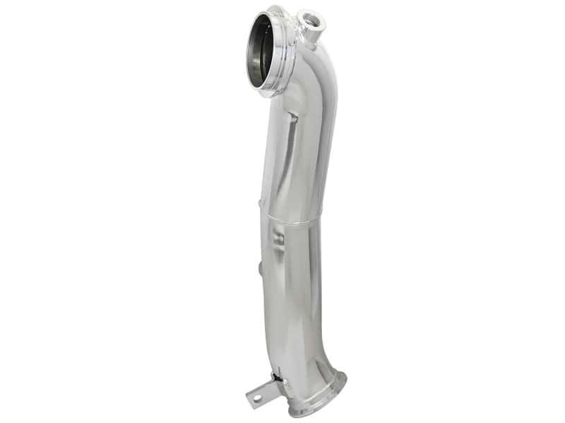 aFe — aFe MACH Force-Xp 3in 409 Stainless Steel Down-Pipe 11-15 GM Diesel Trucks LML V8 6.6L (td)
Stainless Downpipe - view 2