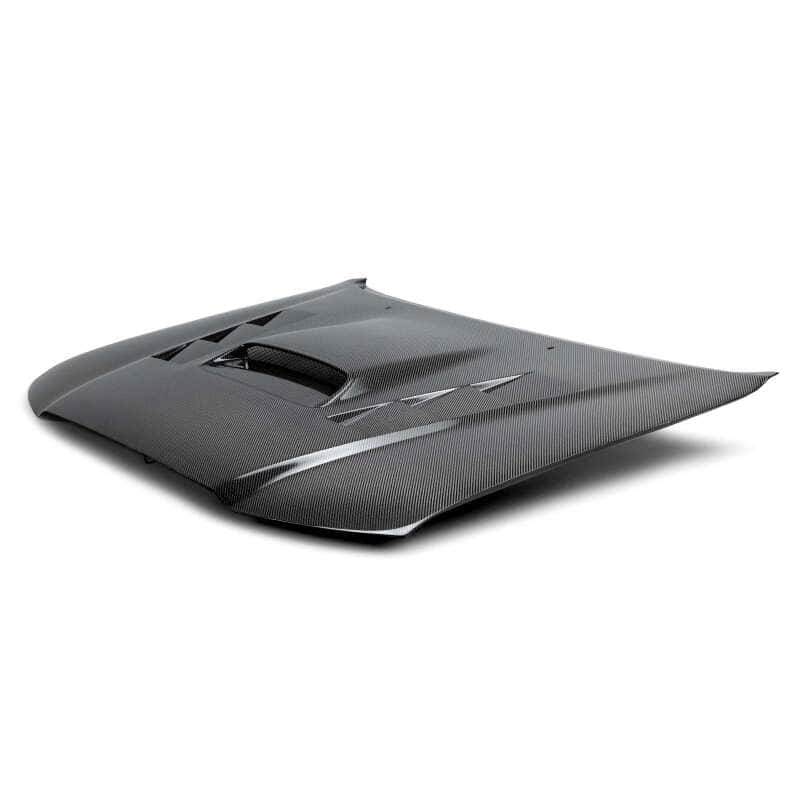 Seibon — Seibon 05-11 Toyota Tacoma TS-Style Carbon Fiber Hood - view 2