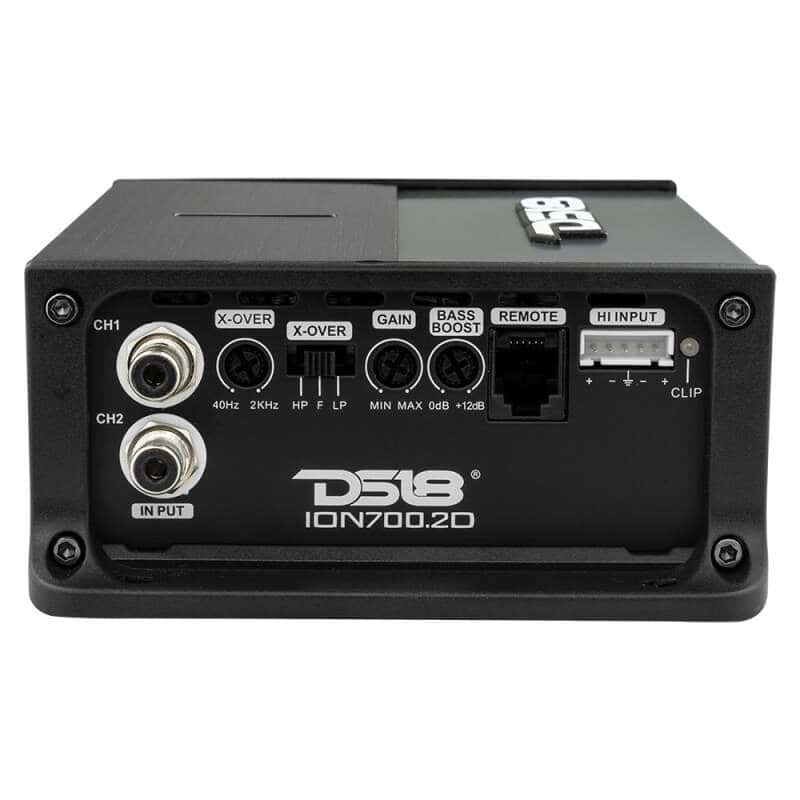 DS18 — DS18 2-Channel Amp 700/4ohm Bridge 2x 350/2ohm 2x 240/4ohm Watts RMS Class D - view 4