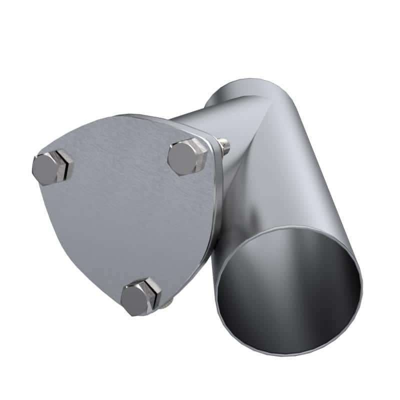 QTP — QTP 3in Weld-On QTEC Exhaust Cutout Y-Pipe - view 5