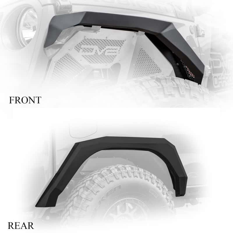 DV8 Offroad — DV8 Offroad 2019+ Jeep Gladiator Armor Fenders
Fender Flares - view 13