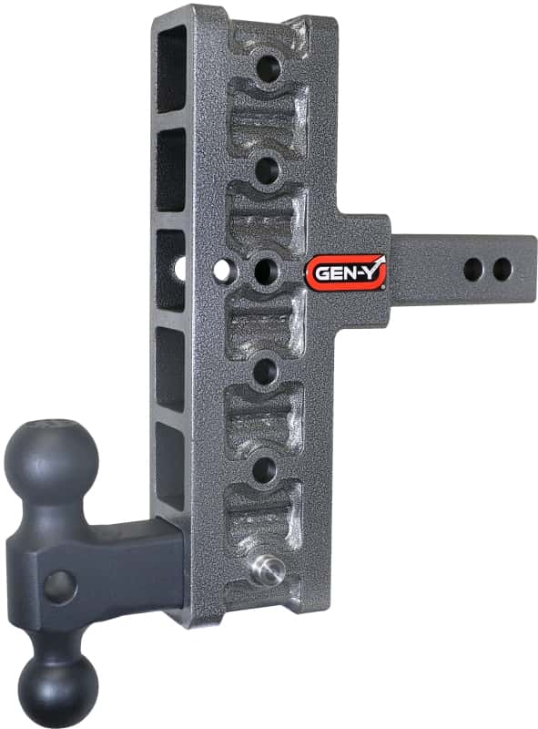 GEN-Y Hitch — Gen-Y Mega Duty 2in Shank 7.5in Offset Drop 1.5K TW 10K Hitch w/GH-031 Dual-Ball
Drop Hitch - view 3