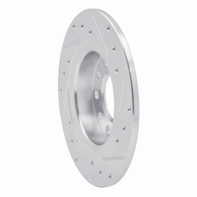 R1 Concepts — R1 13-16 Dodge DART Rear Left Drilled & Slotted Silver Brake Rotor
R1 Brake Rotor Drill - view 4