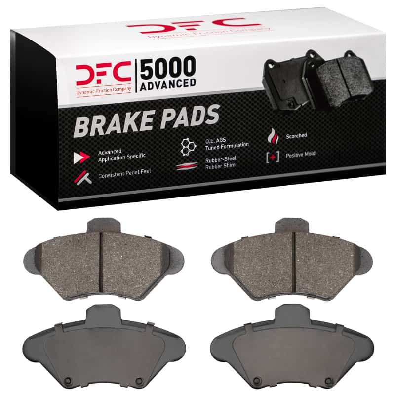 DFC — DFC 94-98 Ford Mustang Front 5000 Advanced Semi Metallic Brake Pads
DFC Brake Pad Set - view 1